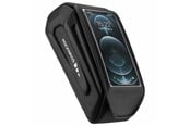 Mobil - Andre tilbehør - Rockbros 30120064001 waterproof frame bicycle bag with phone cover - black - 30120064001