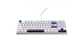 Tastatur - Machenike K500B-B87 Wired Mechanical Backlit Gaming Keyboard Red Switch - White - Hvit - K500B-B87 Wired Red Switch Mixed Light B