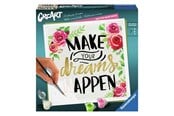 Kreative leker - Ravensburger CreArt Paint by Numbers - Make Your Dreams Happen - 290284