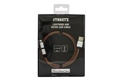 USB - Deltaco Streetz IPLH-241 - data / power cable - Lightning / USB - 1 m - IPLH-241