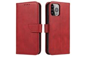 Mobil - Deksel og etui - Hurtel Magnet Case for Samsung Galaxy S23+ Flip Cover Wallet Stand Red - 5907769351075
