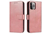 Mobil - Deksel og etui - Hurtel Magnet Case for Samsung Galaxy S23 Ultra Cover with Flip Wallet Stand Pink - 5907769351129
