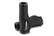 Sykkelutstyr - Rockbros 40720001001 Bike Grips Leather - Black - 40720001001