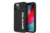 Mobil - Deksel og etui - Mercedes AMG Silicone Big Logo Case for iPhone 12 Pro Max - Black - 3666339002916