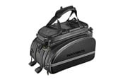 Sykkelutstyr - Rockbros A6-6 bicycle bag for trunk 35 l with fold-out pockets - black - A6-6