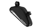 Sykkelutstyr - Rockbros B55-BK bicycle bag for frame 0.7 l - black - B55-BK