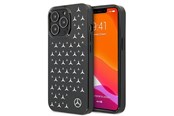 Mobil - Deksel og etui - Mercedes Silver Stars Pattern Case for iPhone 13 Pro / iPhone 13 - Black - 3666339020231