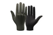 Sykkelutstyr - Rockbros Breathable Full Finger Cycling Gloves Size: M - Green - 8386824304428