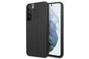 Mobil - Deksel og etui - Mercedes AMG Carbon Stripe&Embossed Case for Samsung Galaxy S22+ - Black - 3666339043650