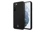 Mobil - Deksel og etui - Mercedes Silicone Line Case for Samsung Galaxy S22+ - Black - 3666339043865