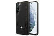 Mobil - Deksel og etui - Mercedes  Leather Urban Line Case for Samsung Galaxy S22+ - Black - 3666339043926