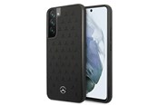 Mobil - Deksel og etui - Mercedes Leather Stars Pattern Case for Samsung Galaxy S22+ - Black - 3666339044107