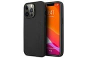 Mobil - Deksel og etui - Mercedes AMG Leather Hot Stamped Case for iPhone 14 Pro - Black - 3666339071325