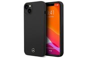 Mobil - Deksel og etui - Mercedes Silicone Line MagSafe Case for iPhone 14 Plus - Black - 3666339083649