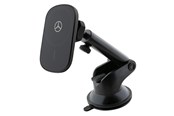 Mobil - Andre tilbehør - Mercedes Silver Stars MagSafe 15W Induction Mount for Dashboard or Windshield - Black - 3666339169831