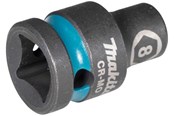 Verktøy - Makita E-16047 IMPACT SOCKET 1/2 8 MM - E-16047