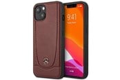 Mobil - Deksel og etui - Mercedes Leather Urban Bengale Case for iPhone 15 - Red - 3666339171827