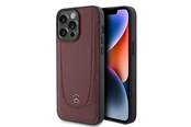 Mobil - Deksel og etui - Mercedes Leather Urban Bengale Case for iPhone 15 Pro - Red - 3666339171834