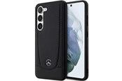 Mobil - Deksel og etui - Mercedes Leather Urban Case for Samsung Galaxy S23 FE - Black - 3666339218652