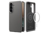 Mobil - Deksel og etui - Spigen Liquid Air MagSafe - marble gray - Samsung Galaxy S26 - ACS10731
