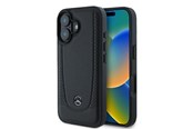 Mobil - Deksel og etui - Mercedes Leather Urban Case for iPhone 16 Plus - Black - 3666339345815