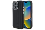 Mobil - Deksel og etui - Mercedes MEHMP16L23SUVSK iPhone 16 Pro 6.3" Black/Black Hardcase Silicone Vertical Tonal Stripes MagSafe - 3666339327064