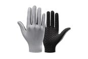 Sykkelutstyr - Rockbros Breathable Full Finger Cycling Gloves Size: XXL - Gray - 8386824304503
