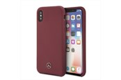 Mobil - Deksel og etui - Mercedes Silicone Line Case for iPhone X/XS - Red - 3700740411872