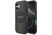 Mobil - Deksel og etui - Mercedes AMG Double Layer Transparent Graphics MagSafe Case for iPhone 17 - Black - 3666339541507