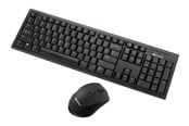 Tastatur - Sandberg Wireless Office DesktopSet - Tastatur & Mussett - ANSI - Svart - 631-23