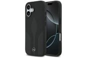 Mobil - Deksel og etui - Mercedes Leather The Move MagSafe Case for iPhone 17 - Black - 3666339506667