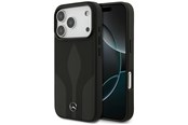 Mobil - Deksel og etui - Mercedes Leather The Move MagSafe Case for iPhone 17 Pro - Black - 3666339506681