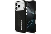 Mobil - Deksel og etui - Mercedes AMG Silicone Oversize Rhombs MagSafe Case for iPhone 17 Pro - Black - 3666339542160