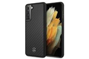 Mobil - Deksel og etui - Mercedes Dynamic Line Case for Samsung Galaxy S21+ - Black - 3700740497937