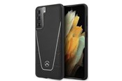 Mobil - Deksel og etui - Mercedes Dynamic Line Case for Samsung Galaxy S21 - Black - 3700740497951