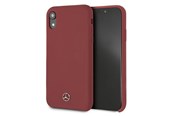 Mobil - Deksel og etui - Mercedes  Silicone Line Case for iPhone Xr - Red - 3700740438183