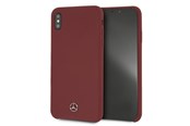 Mobil - Deksel og etui - Mercedes Silicone Line Case for iPhone Xs Max - Red - 3700740438190