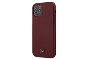 Mobil - Deksel og etui - Mercedes Silicone Line Case for iPhone 12 / iPhone 12 Pro - Red - 3700740483848