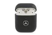 Mobil - Deksel og etui - Mercedes Electronic Line Case for AirPods 1/2 - Black - 3700740486795