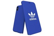 Mobil - Deksel og etui - Adidas OR Booklet Case Canvas for iPhone X/Xs - Blue - 8718846058421
