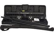 Musikkinstrumenter & DJ-utstyr  - Algam Lighting 4-i-1 gulvstående LED-spotlights - LAL FLORIDABAR-II