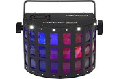 Musikkinstrumenter & DJ-utstyr  - Algam Lighting 2-i-1 Derby LED-lyseffekt med strobelys - HELIOS II derby and stroboscope LED projector