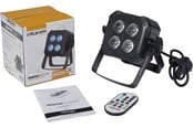 Musikkinstrumenter & DJ-utstyr  - Algam Lighting Kompakt RGBW 4 x 6W LED Par - LAL MINIPAR46-QUAD