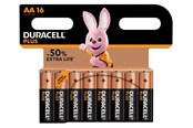 Batteri - DURACELL Plus AA (16-Pack) - 3204