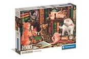 Puslespill - Clementoni Puzzle 1000 Pcs CB Curious Whiskers - 37107