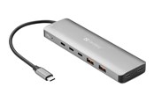 USB-hub - Sandberg USB-C to 5 x USB-C + 2 x USB-A 100W USB-hub - 7 porter - Grå - 136-79