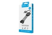 USB-hub - Sandberg USB-C/A to 2A+2C Splitter USB-hub - 4 porter - Svart - 136-81