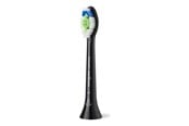 Elektrisk tannbørste - Philips Børstehoder Sonicare W2 Optimal White HX6068 - replacement brushhead - black - HX6068/88