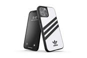 Mobil - Deksel og etui - Adidas OR Moulded Case PU for iPhone 12 Pro Max - White & Black - 8718846083676