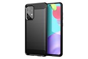Mobil - Deksel og etui - Hurtel Carbon Case Flexible Cover TPU Case for Samsung Galaxy A72 4G Black - 5907769324758